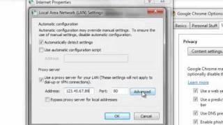How to Configure Google Chrome with a Proxy Server