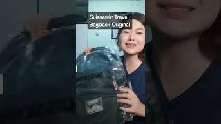 UNBOXING SUISSEWIN TRAVEL BACKPACK