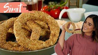 Simit Rezept - außen knusprig & innen soft / Türkische Sesamringe selber machen / Turkish Streetfood