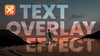 Ever Tried This Text Overlay Effect in YouCut? | Video Inside Text Editing Tutorial |