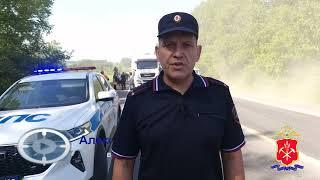 В Топкинском округе сотрудники полиции устанавливают обстоятельства ДТП