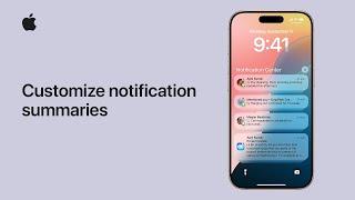 How to customize notification summaries on iPhone or iPad | Apple Support