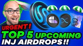 Airdrop Alert! Top 5 Injective Crypto Opportunities to Farm Now - Full Walkthrough!