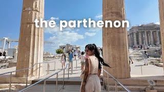 MUST SEE views of the Parthenon  Athens’ most iconic ruin HD | Greece vlog 17