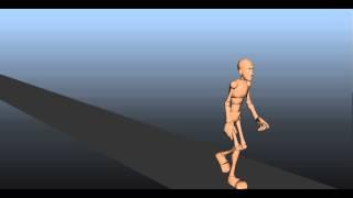 Basic 3D Character Walk Across