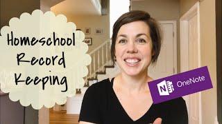 Digital Homeschool Record Keeping Using OneNote