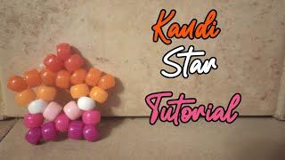 Kandi Pride Star Tutorial | Lesbian Flag 🩷