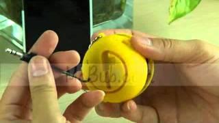 McBub - [LOVELY SPEAKER] DK-601 Mini Hamburger Shaped Portable Music Speaker