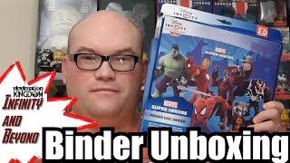 Disney Infinity 2 0 Marvel Super Heroes Power Disc Binder Unboxing