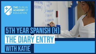 5th Year - Spanish (H) - The Diary Entry - Katie Lenehan