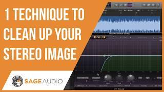 1 Technique To Clean Up Your Stereo Image