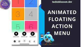 Animated Floating Action Menu | Explained | Flutter SDK