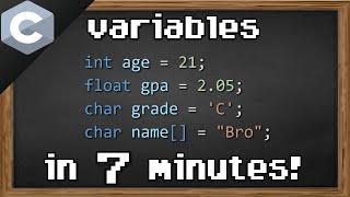 C variables 