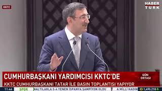 #CANLI - Cumhurbaşkanı Yardımcısı Cevdet Yılmaz KKTC'de