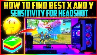 Best x and y sensitivity free fire bluestacks 5 | Best x and y settings | Pc one tap settigs