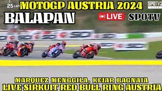 LIVEBERITA MOTOGP HARI INI, MINGGU 11 AGUSTUS 2024,MOTOGP HARI INI, LIVE RACE MOTOGP AUSTRIA 2024