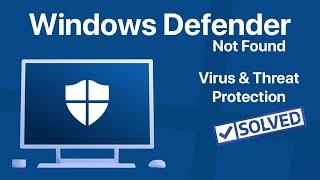 [Solved] Virus and Threat Protection not found in Windows 11 | Windows Defender | Loxyo Tech