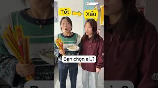 Chị tốt và chị xấu chọn ai?