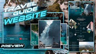 Coding Your Next Adventure: Travel Trader in React.js, A Travel Guide Website | Preview ️