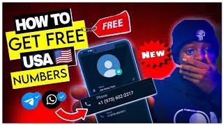 How to Get a Free USA Phone Number for WhatsApp & Telegram Verification 2023