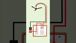 Electrician tips: Electric fan wiring Diagram 🪛 #electrician #wiring #shorts
