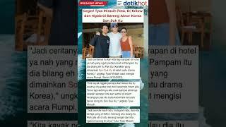 Tyas Mirasih Foto Bareng Aktor Kore Son Suk Ku #netizen #artis #tyasmirasih #sonsukku #viral #drakor