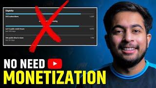 How to make Money on Youtube without Monetization (Hindi)