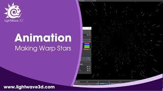 Lightwave 3D Making Warp Stars