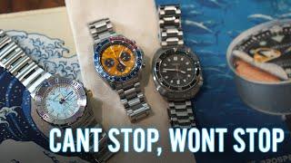 Falling in love with Seiko again - Crazy Monster Unboxing