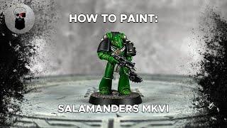 Contrast+ How to Paint: Salamanders