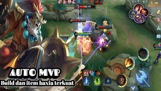 ANTI RECAL..!!! BUILD & EMBLEM BAXIA SAKIT DAN KERAS 2023 || GAMEPLAY BAXIA TANK || MLBB