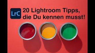 20 Lightroom Tipps, die Du kennen musst! #lightroom #adobe #tutorial