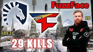 PUBG - Faze FuzzFace & Team Liquid Sambty - 29 KILLS - VIKENDI #DUO