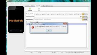 How to fix eror sp flashtool partition (preload) should not set