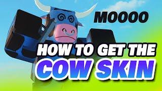 How to get COW SKIN in Arsenal Roblox