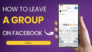 How to Leave a Group on Facebook | Remove Yourself from Facebook Group