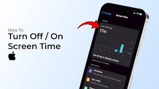 How To Turn On or Off Screen Time on iPhone (iOS 18)?