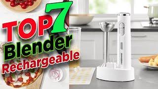 ️ Top 7 Cordless Hand Immersion Blender Rechargeable  Stick Blender Rechargeable Reviews