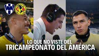 AMÉRICA es TRICAMPEÓN  y así fue la TRANSMISIÓN desde el ESTADIO | Detrás de cámaras | Andrés Vaca