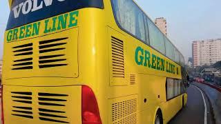 Green line Volvo Double Decker coach made in BD