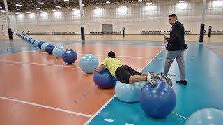 World Record Exercise Ball Surfing | OT 6