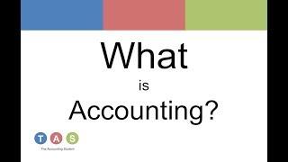 What is Accounting?