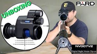 PARD NV007v2 Scope cam - UNBOXING and quick first impressions