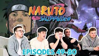 Anime HATERS Watch Naruto Shippuden Episodes 49-80 | REACTION