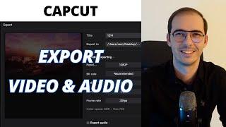 How to EXPORT Video in CapCut PC / Mac? (2024)