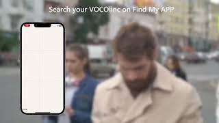 VOCOlinc Smart Bluetooth GPS Tracker Works with Find My APP Anti Lost Reminder Device for Iphone