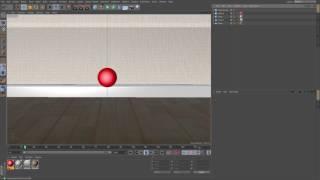 Cinema 4D Tutorial - How to Animate a Bouncing Ball