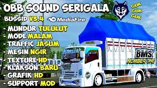 MOD OBB SOUND SERIGALA "GUK GUK" SUPPORT MOD | MOD OBB BUSSID V3.4