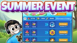 Summer Event In Bot clash UPDATE 14 is here. Free Mythical Bot, Mount, Mech parts and so much more