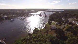 Intracoastal Waterway Aerial Video